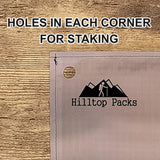 Personal Ground Sheet Custom Printed - Hilltop Packs LLC