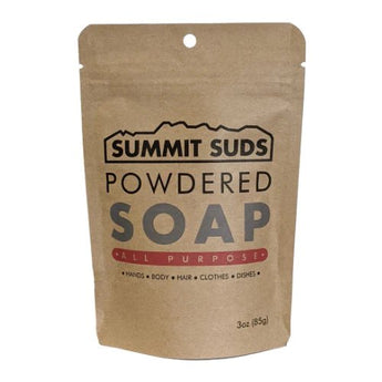 Summit Suds Powdered Soap by Pika Outdoors - Hilltop Packs LLC