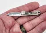 Titanium Micro Knife - Hilltop Packs LLC