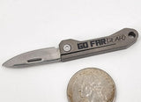 Titanium Micro Knife - Hilltop Packs LLC