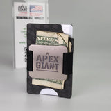 Wallet - Basket Weave Storm Gray - APEX GIANT - Hilltop Packs LLC