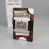 Wallet - Cedar Grove Outdoors Venomous EMT Red - APEX GIANT - Hilltop Packs LLC