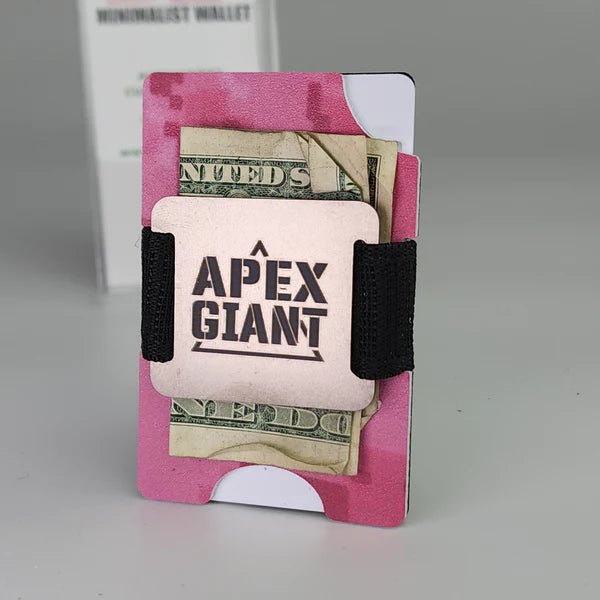 Wallet - Hot Pink Camo (Digital) - APEX GIANT - Hilltop Packs LLC