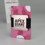 Wallet - Hot Pink Camo (Digital) - APEX GIANT - Hilltop Packs LLC