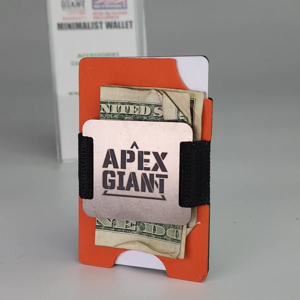 Wallet - Hunter Orange - APEX GIANT - Hilltop Packs LLC