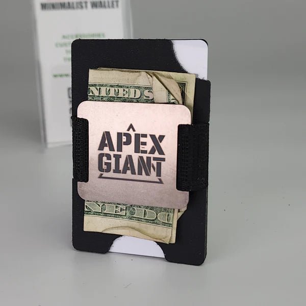 Wallet -Tactical Black - APEX GIANT - Hilltop Packs LLC