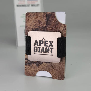 Wallet - Wood Pattern 1 - APEX GIANT - Hilltop Packs LLC