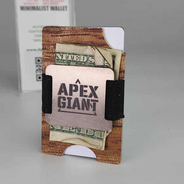 Wallet - Wood Pattern 2 - APEX GIANT - Hilltop Packs LLC