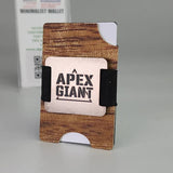 Wallet - Wood Pattern 2 - APEX GIANT - Hilltop Packs LLC