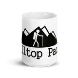 White glossy mug - Hilltop Packs LLC